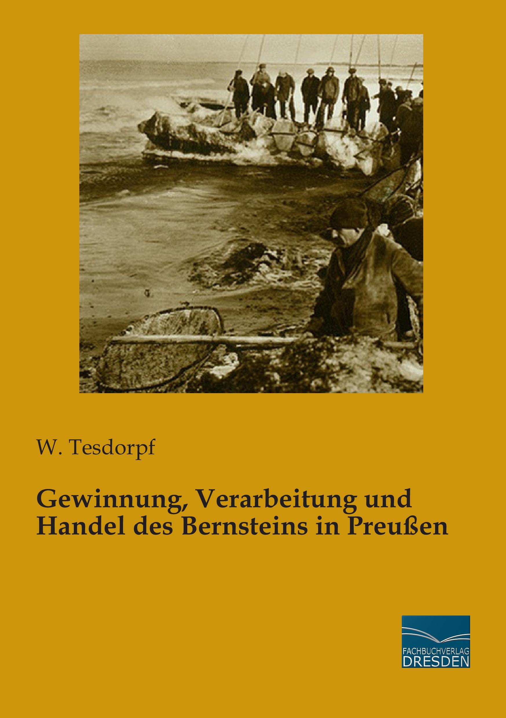 Vorderes Coverbild Gewinnung, Verarbeitung und Handel des Bernsteins in Preußen
