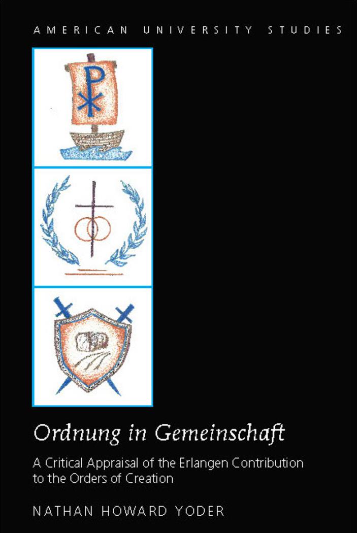 Vorderes Coverbild 'Ordnung in Gemeinschaft'