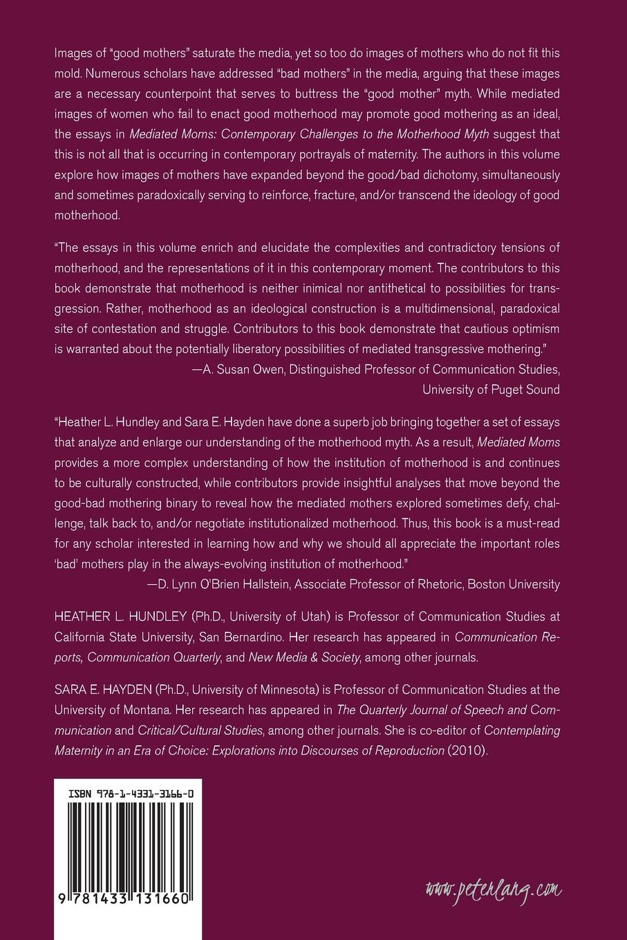 Rückseitencover Mediated Moms