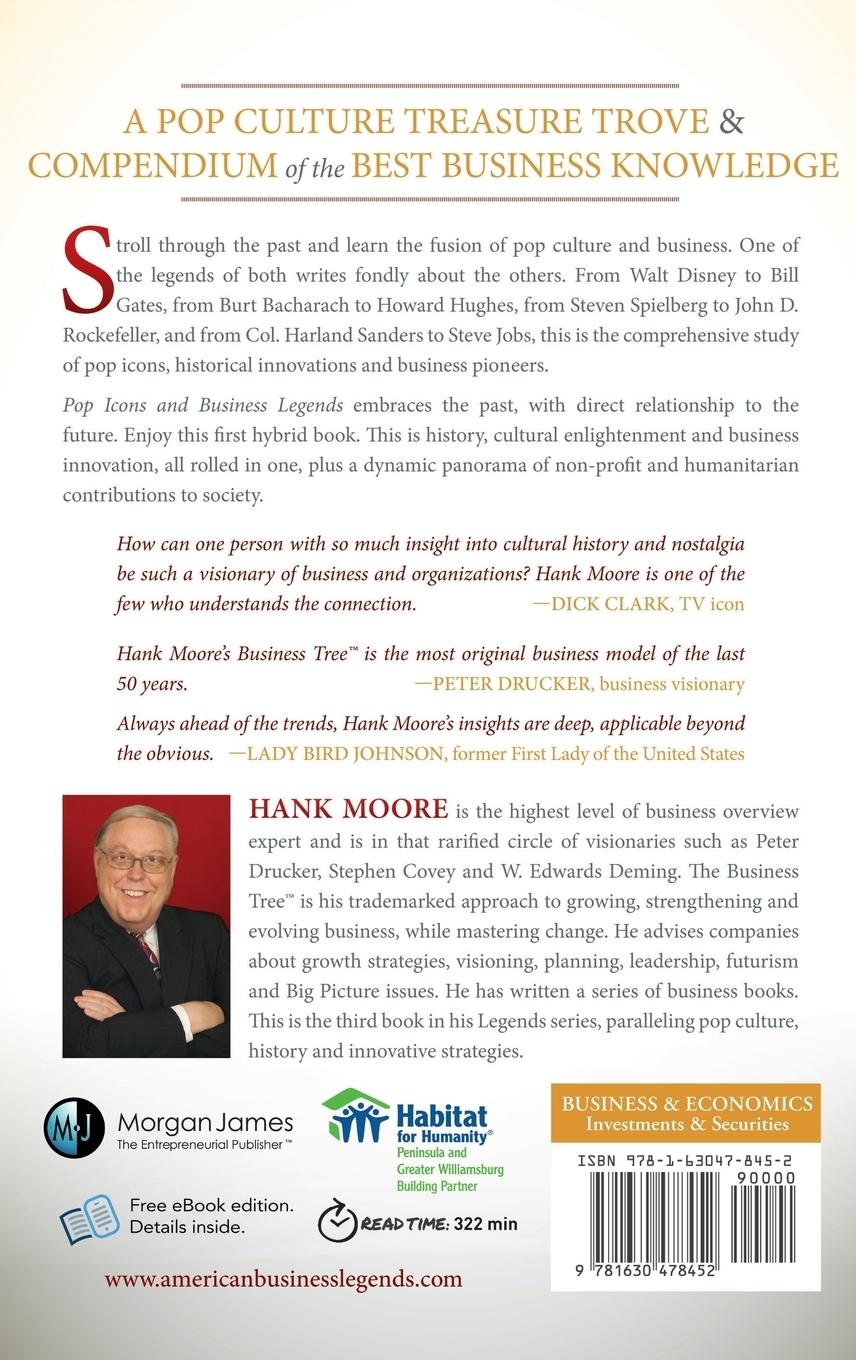 Rückseitencover Pop Icons and Business Legends