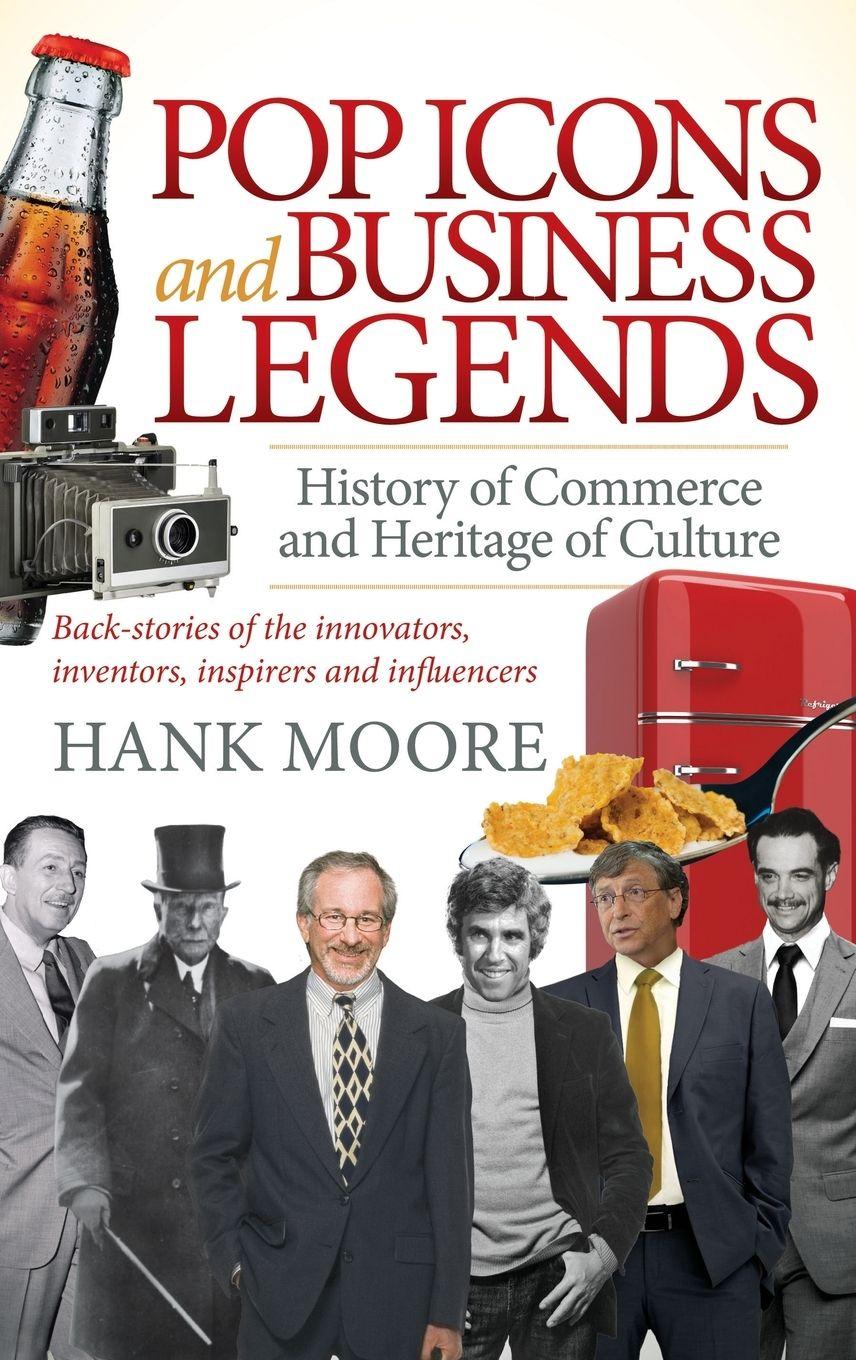 Vorderes Coverbild Pop Icons and Business Legends