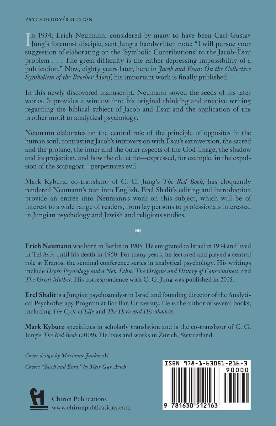 Rückseitencover Jacob & Esau