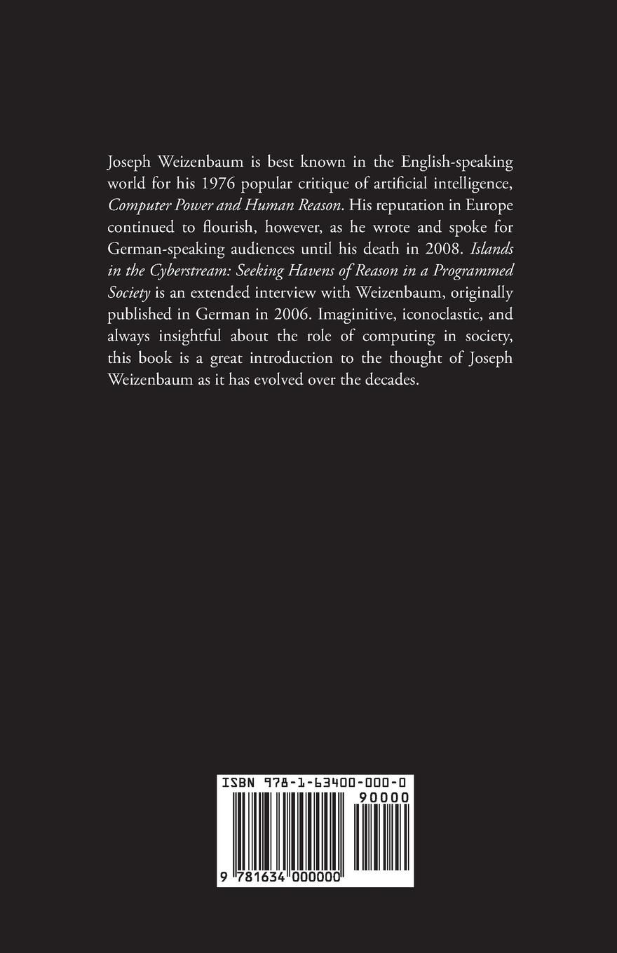 Rückseitencover Islands in the Cyberstream