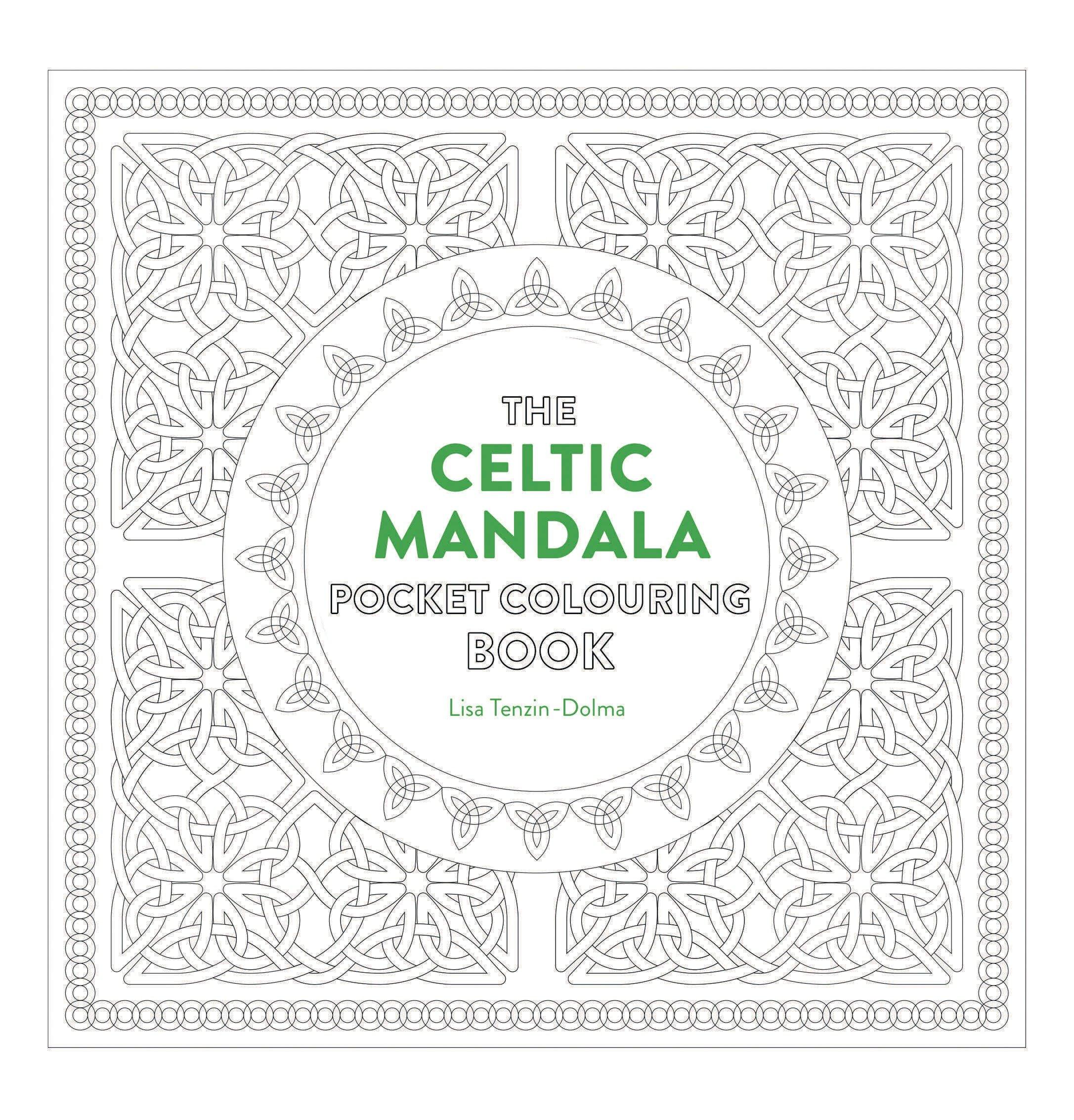 Vorderes Coverbild Celtic Mandala Pocket Coloring Book