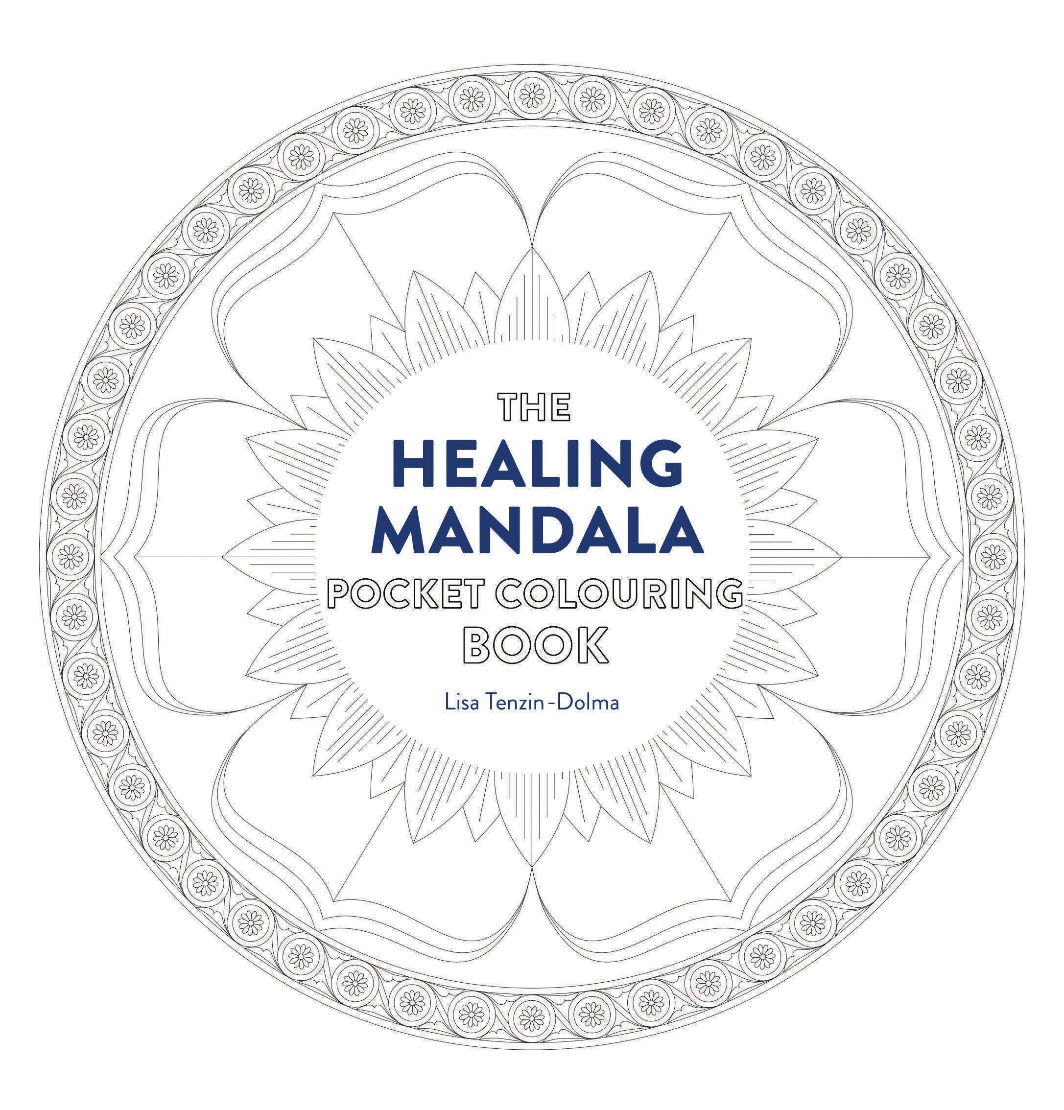 Vorderes Coverbild Healing Mandala Pocket Coloring Book