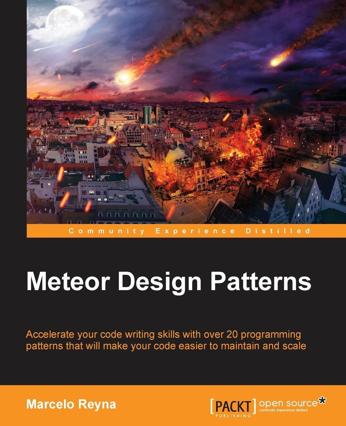 Vorderes Coverbild Meteor Design Patterns