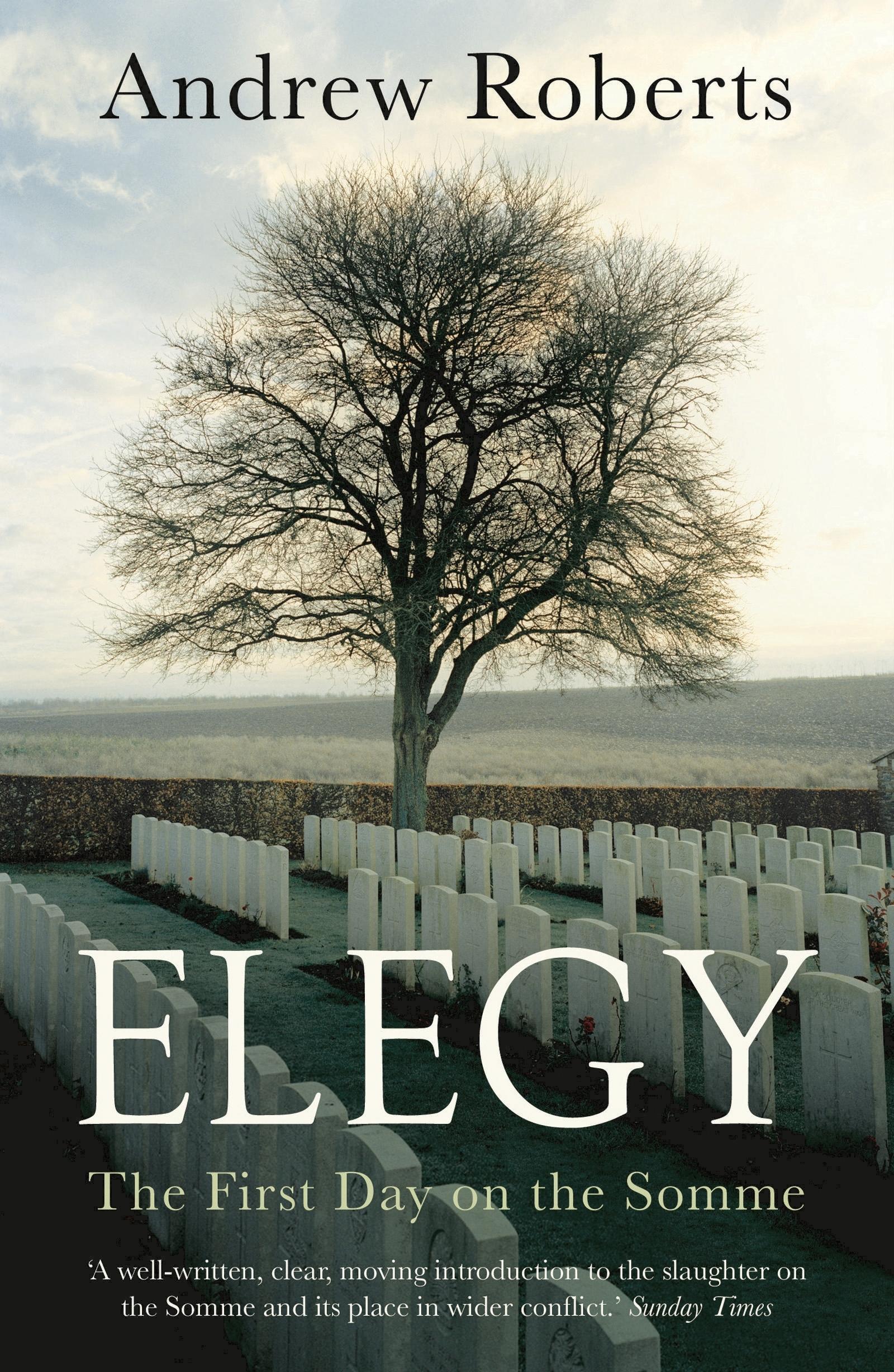 Vorderes Coverbild Elegy: The First Day on the Somme