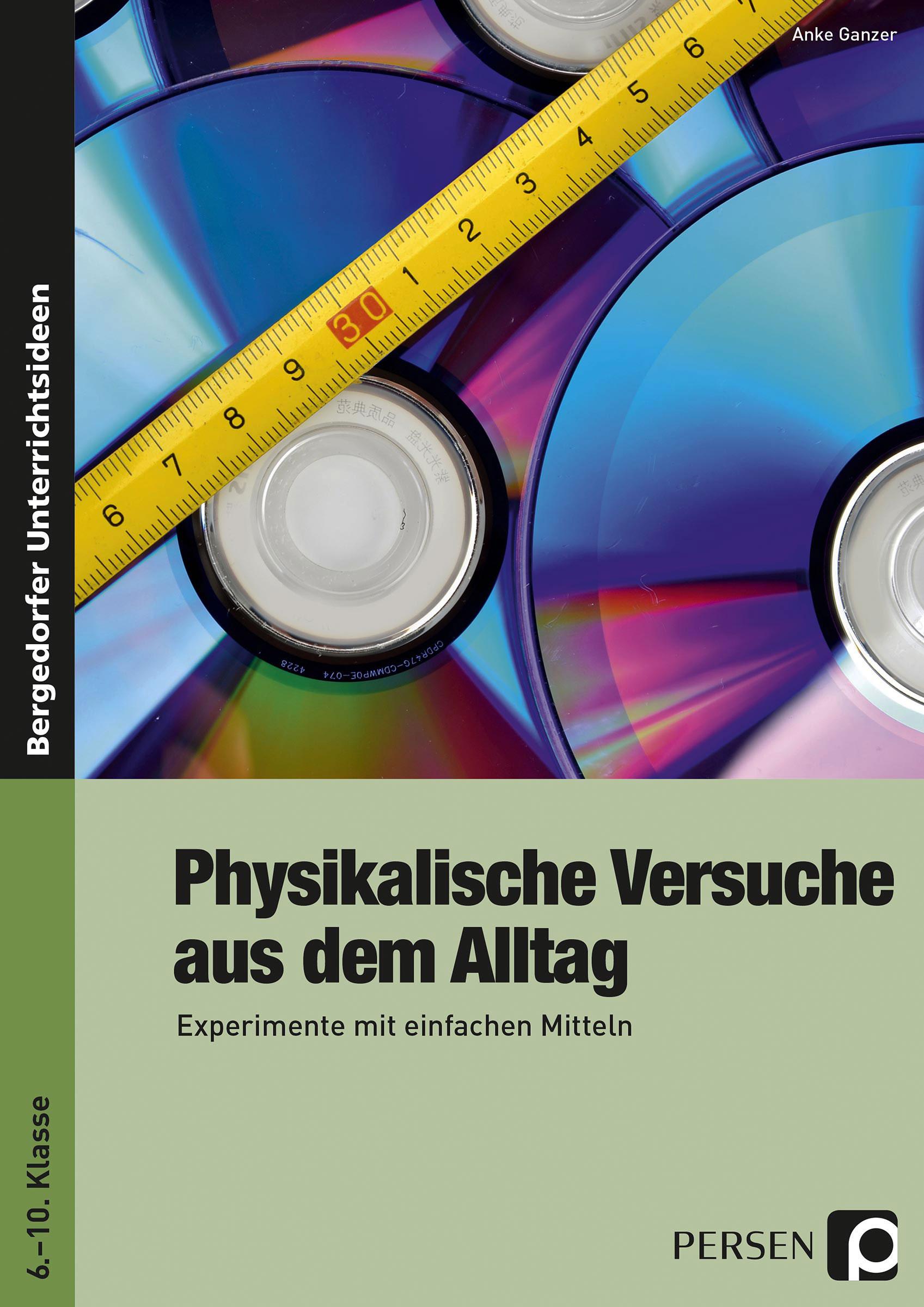 Vorderes Coverbild Physikalische Versuche aus dem Alltag