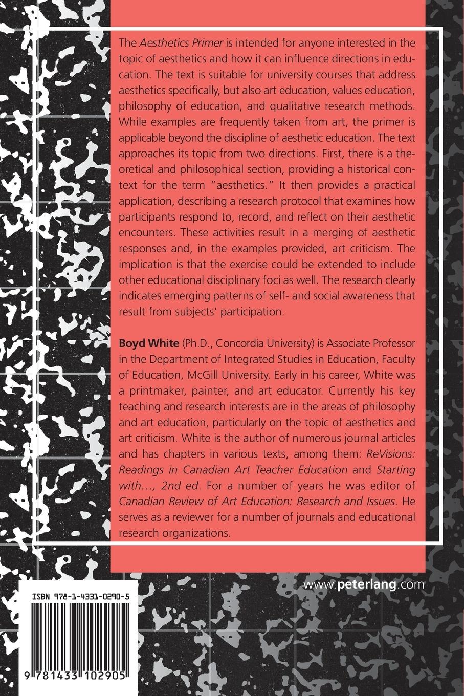 Rückseitencover Aesthetics Primer