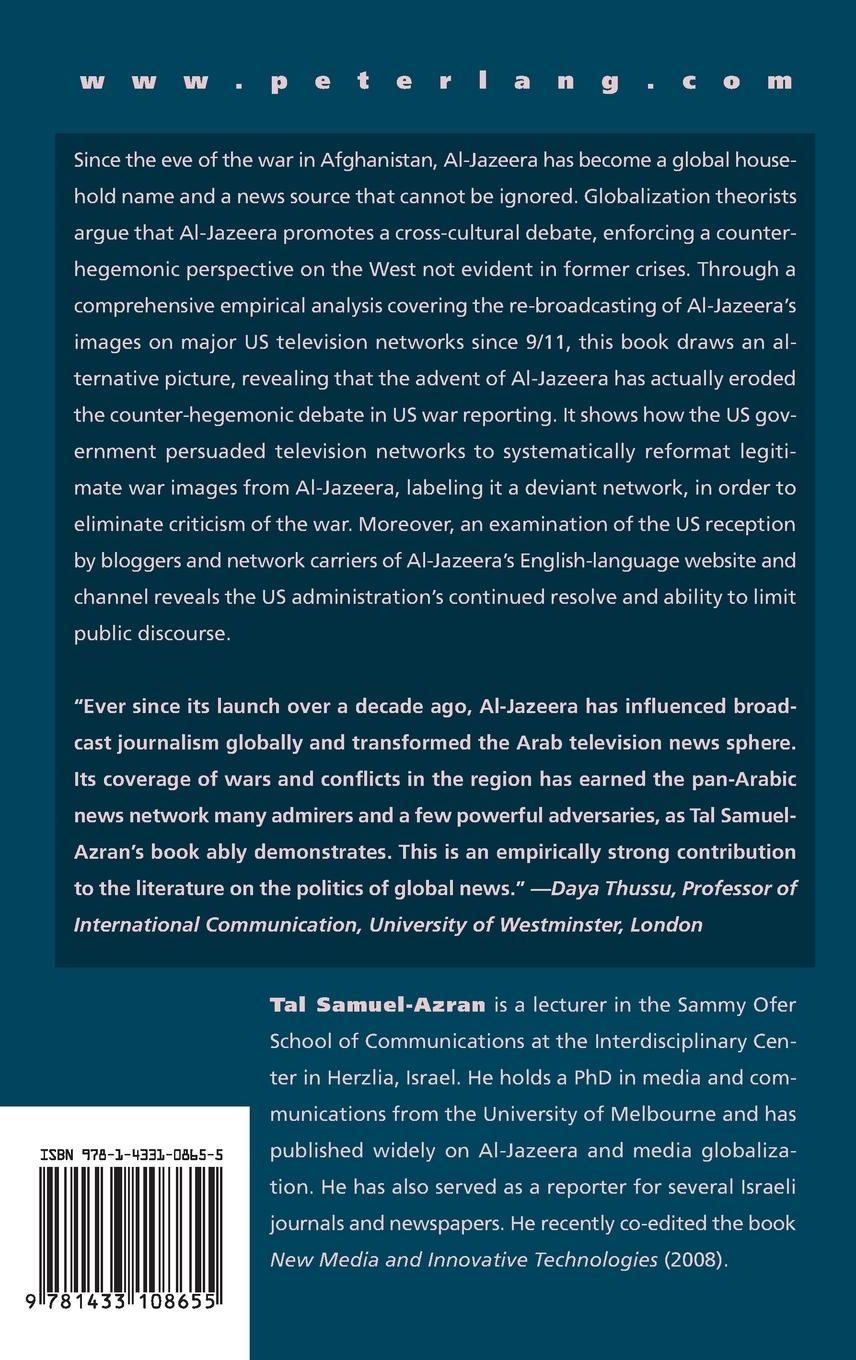 Rückseitencover Al-Jazeera and US War Coverage