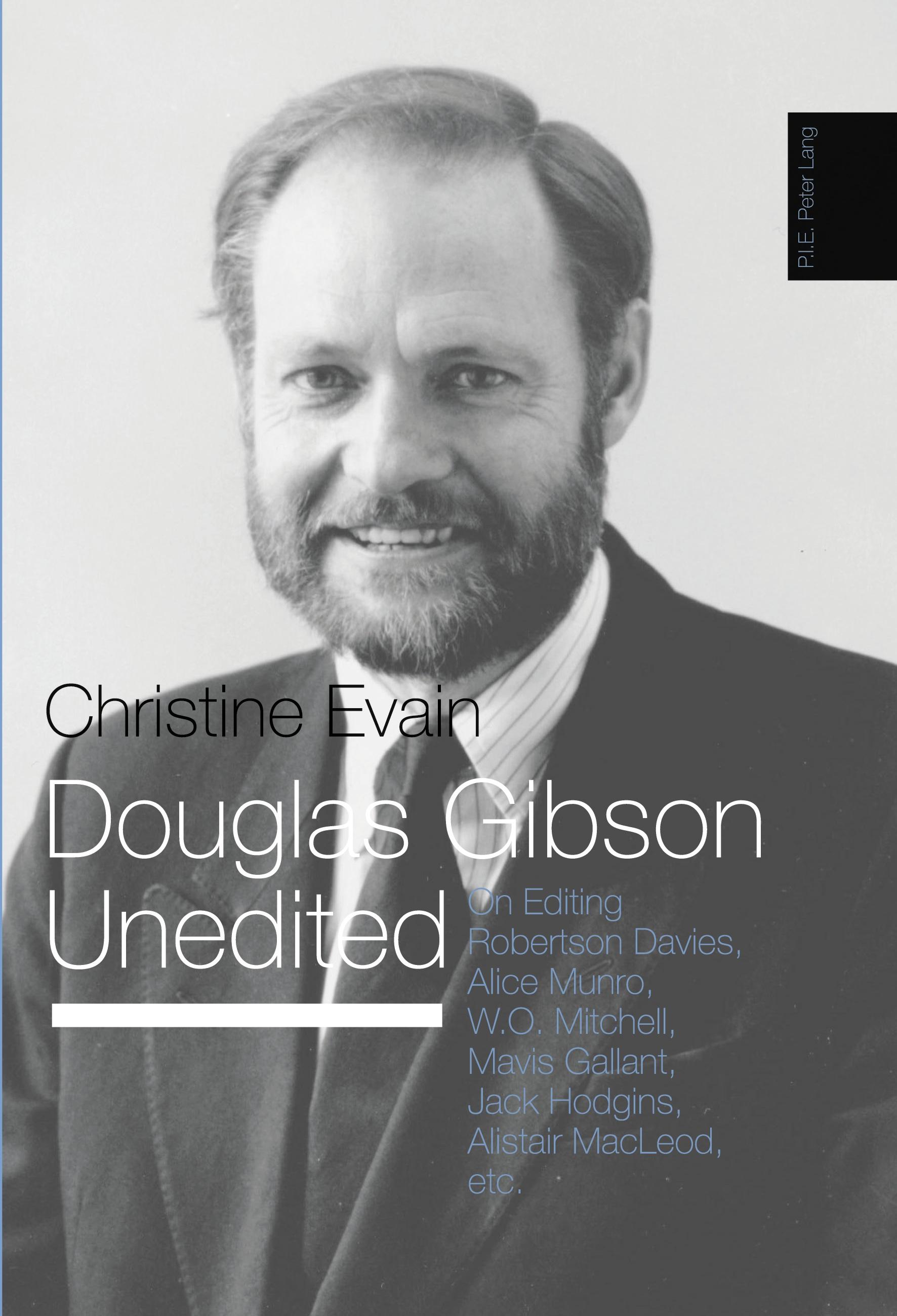 Vorderes Coverbild Douglas Gibson Unedited