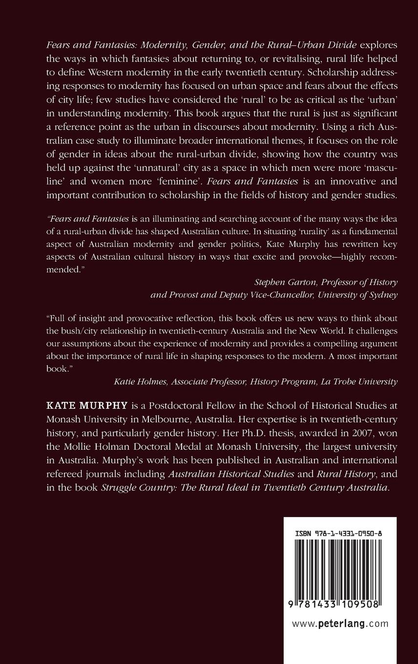 Rückseitencover Fears and Fantasies