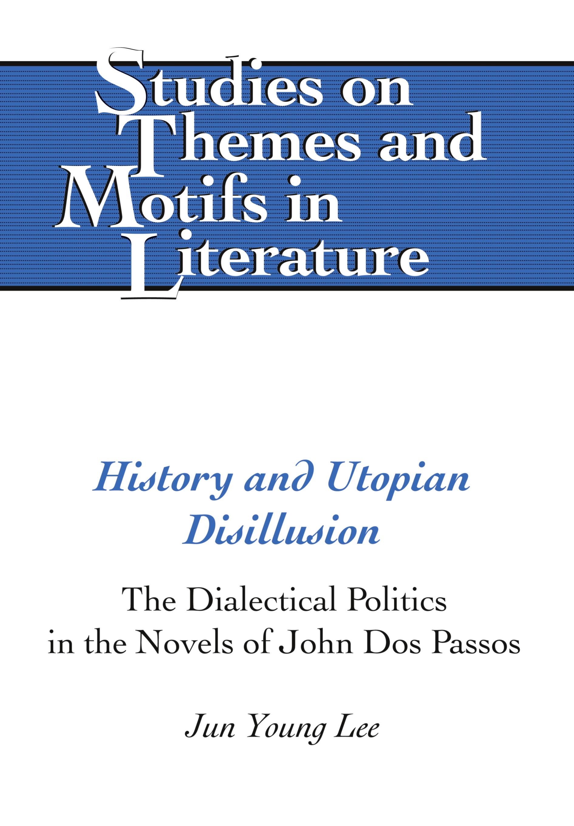 Vorderes Coverbild History and Utopian Disillusion