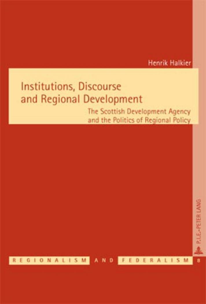 Vorderes Coverbild Institutions, Discourse and Regional Development