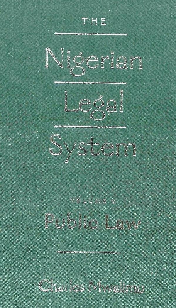 Vorderes Coverbild The Nigerian Legal System