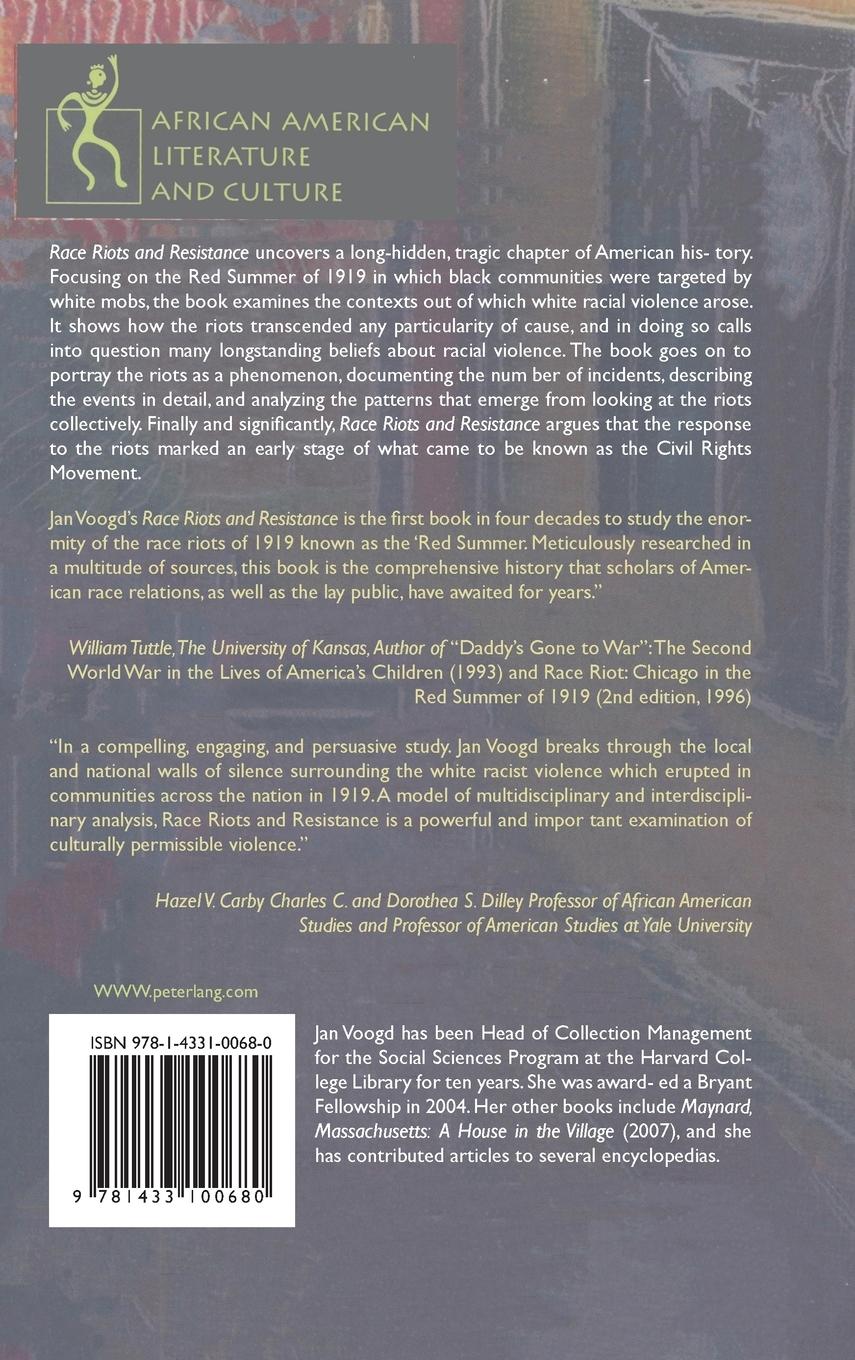 Rückseitencover Race Riots and Resistance