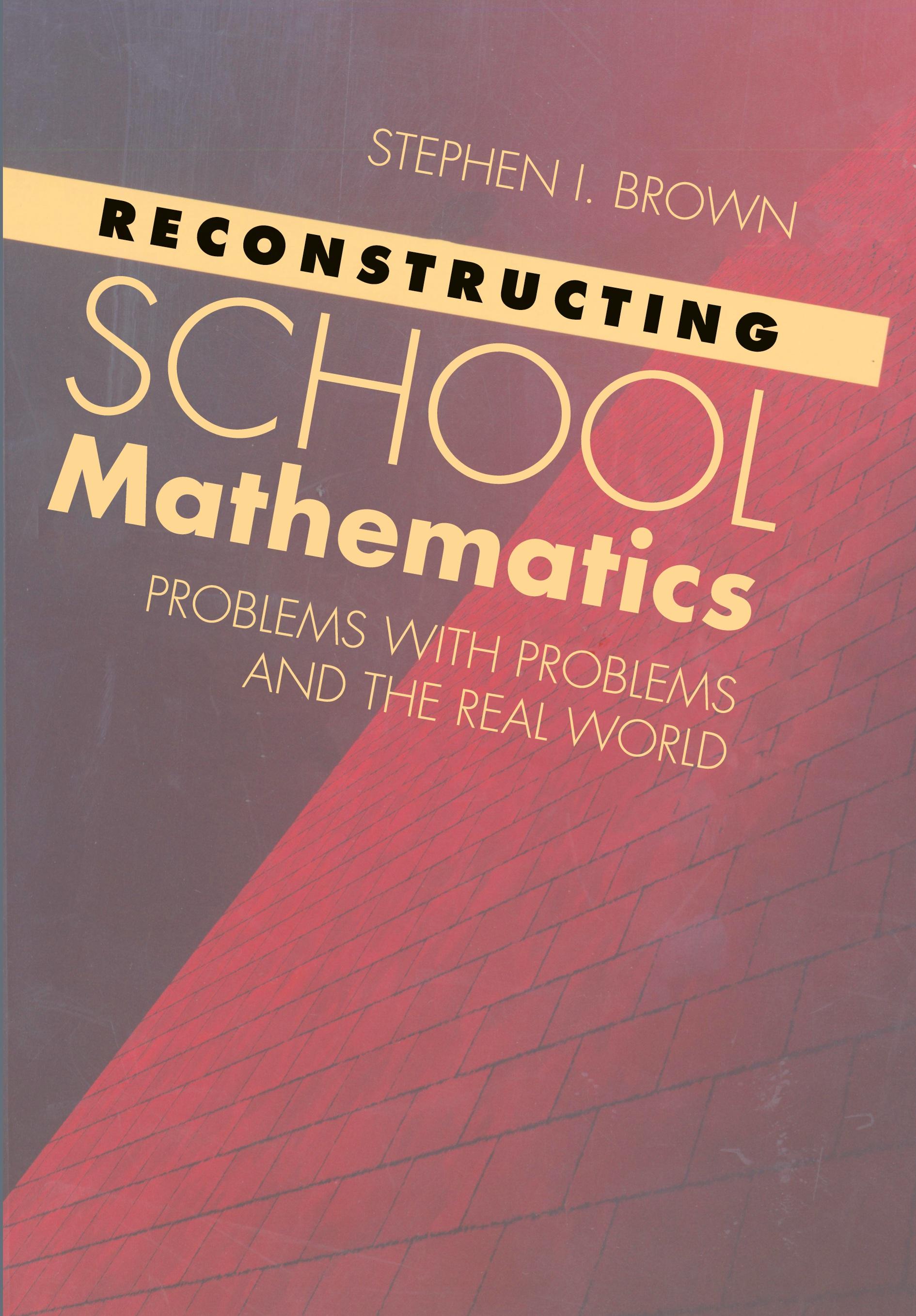 Vorderes Coverbild Reconstructing School Mathematics
