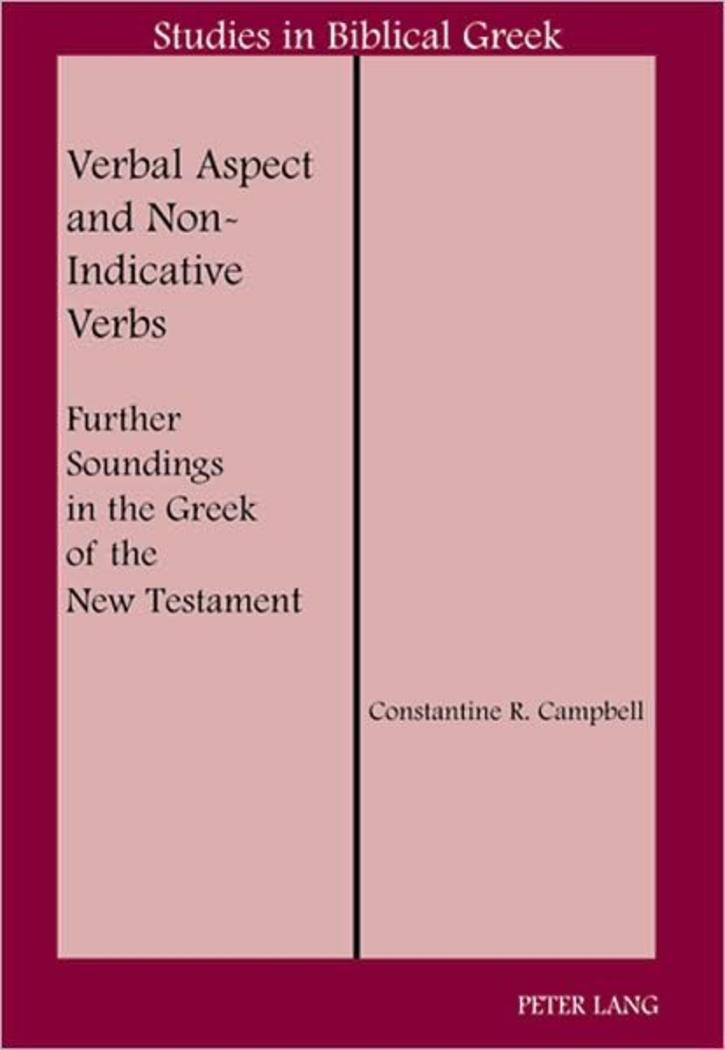 Vorderes Coverbild Verbal Aspect and Non-Indicative Verbs
