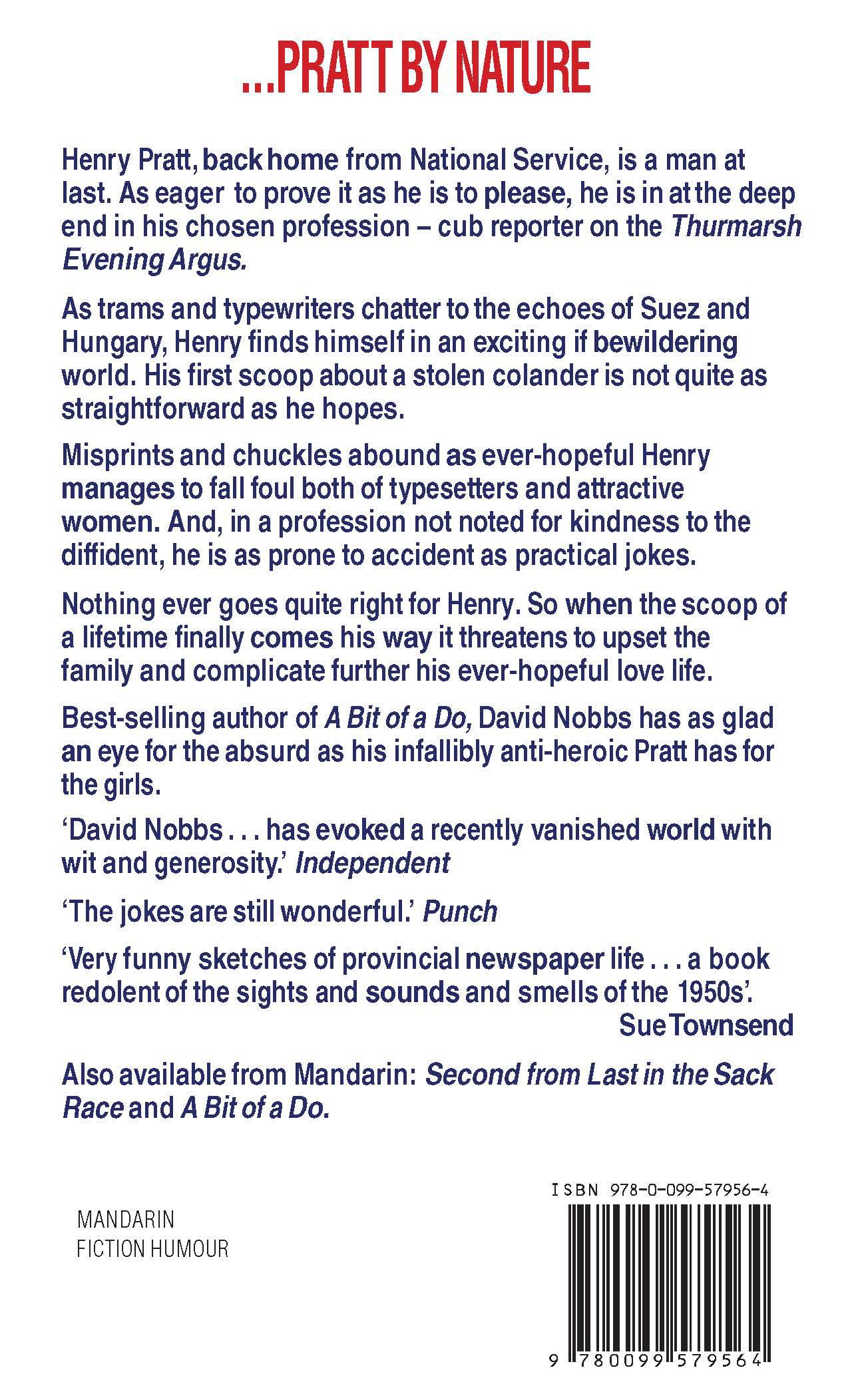 Rückseitencover Pratt Of The Argus