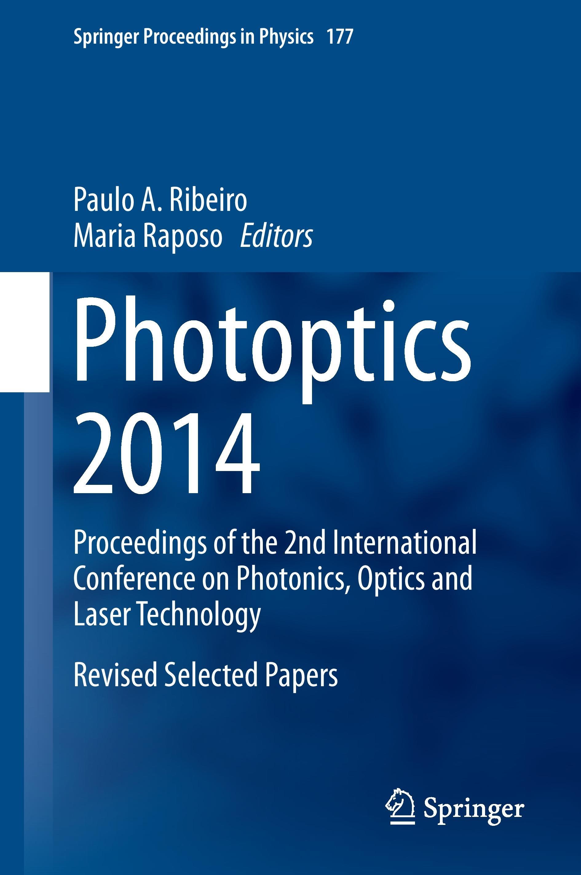 Vorderes Coverbild Photoptics 2014