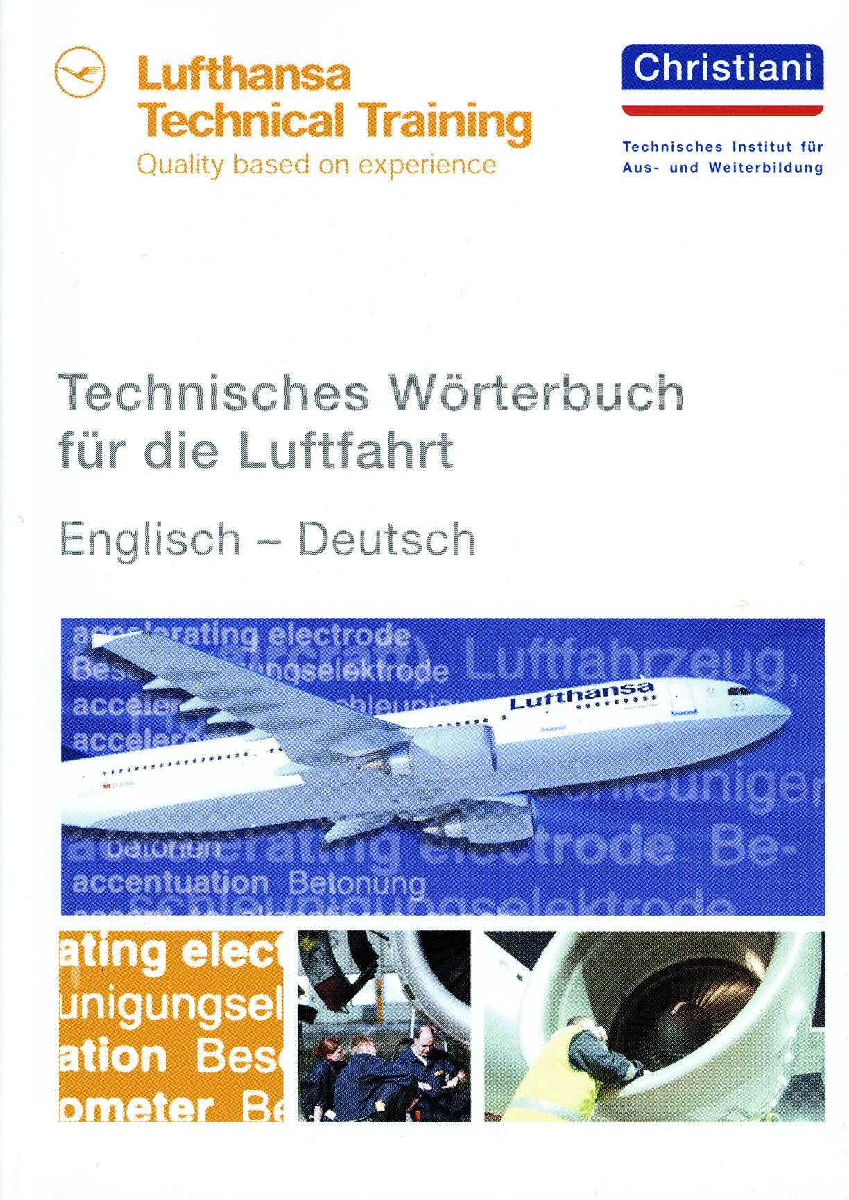 Vorderes Coverbild Technisches Wörterbuch für die Luftfahrt