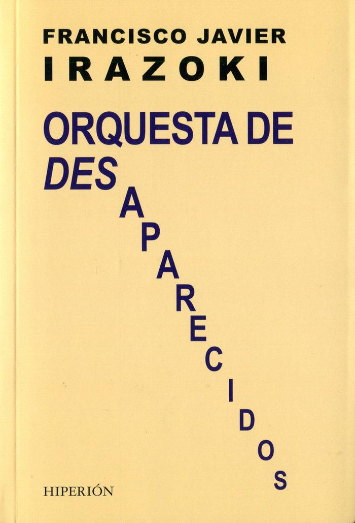 Vorderes Coverbild Orquesta de desaparecidos
