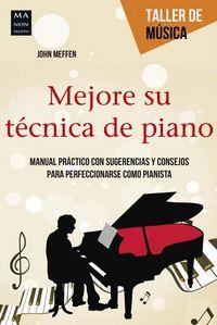 Vorderes Coverbild Mejore Su Técnica de Piano