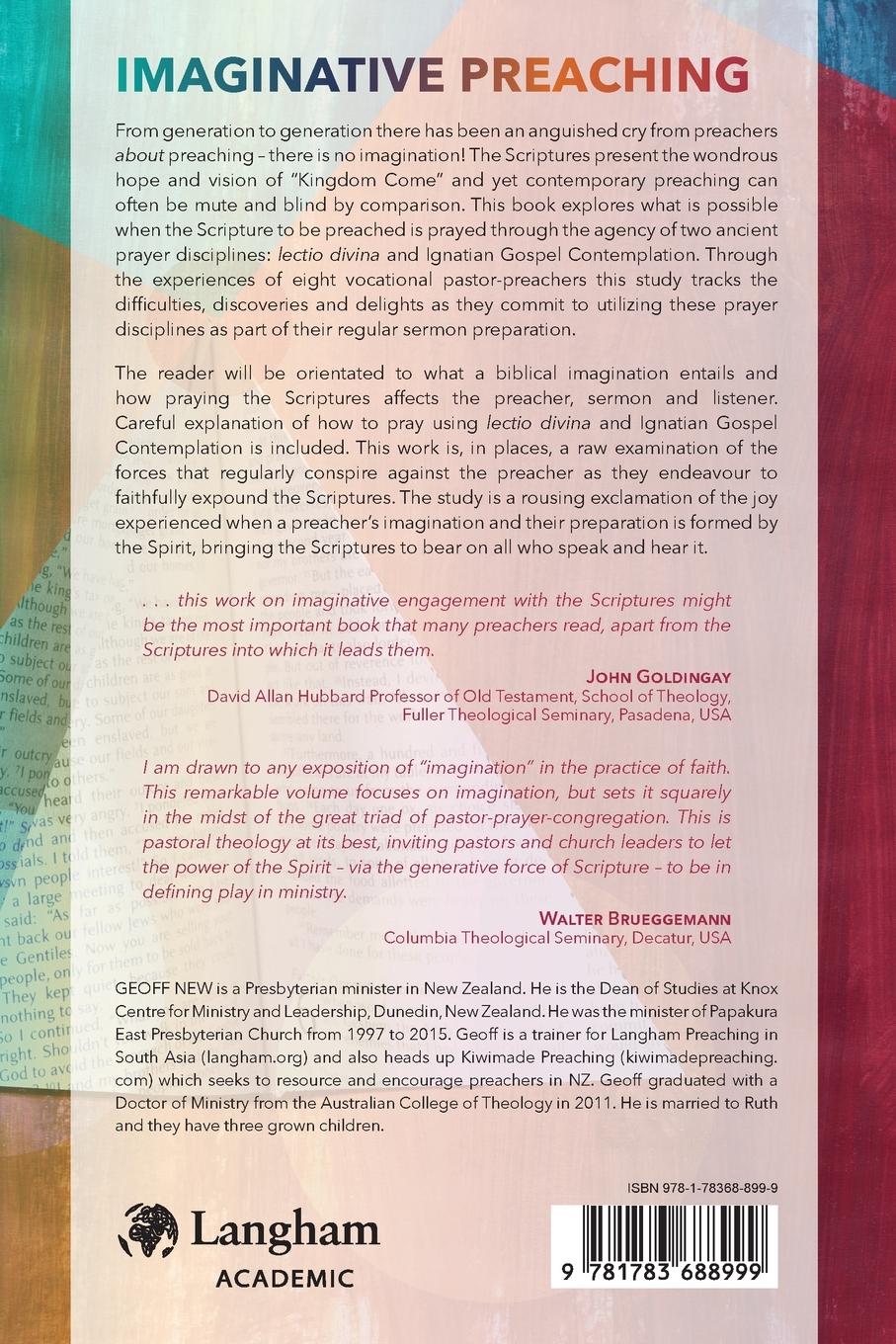 Rückseitencover Imaginative Preaching