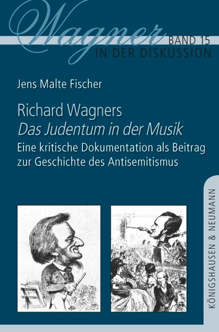 Vorderes Coverbild Richard Wagners ,Das Judentum in der Musik'