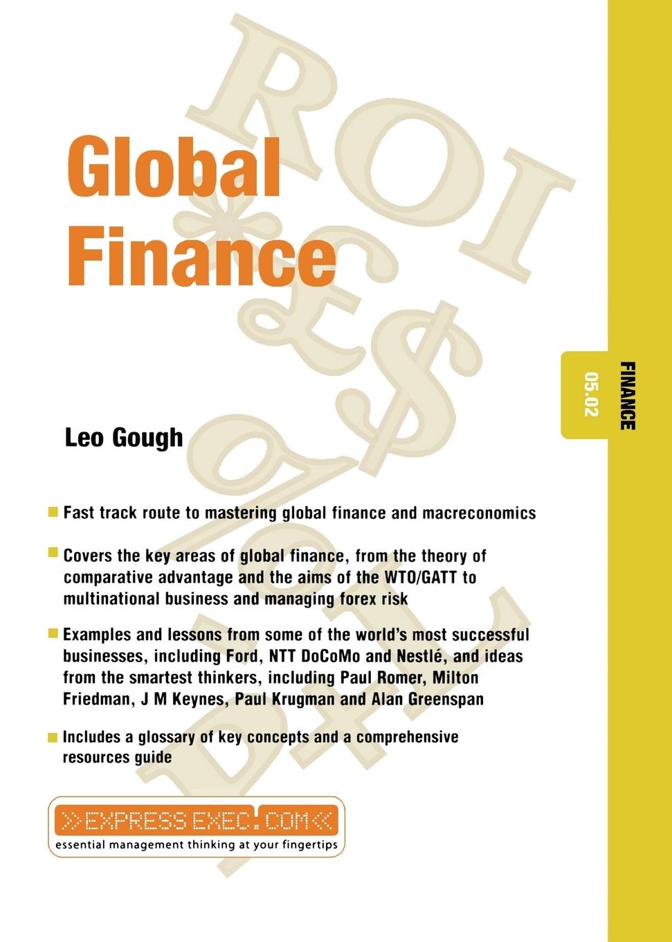Vorderes Coverbild Global Finance