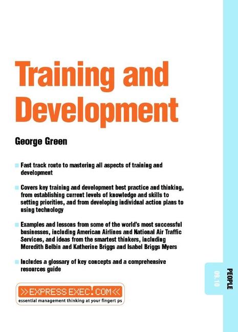 Vorderes Coverbild Training and Development