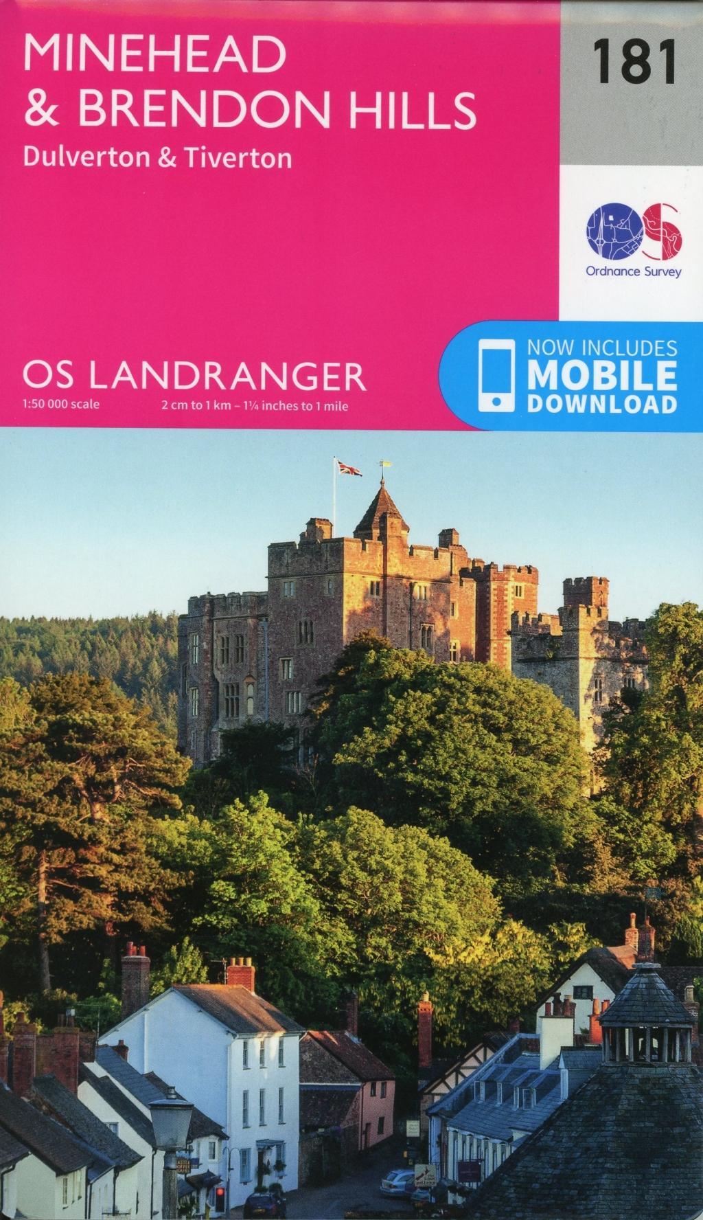 Vorderes Coverbild Minehead & Brendon Hills, Dulverton & Tiverton