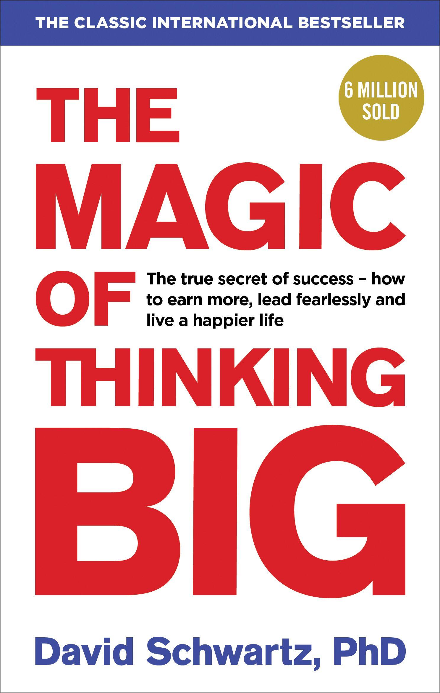Vorderes Coverbild The Magic of Thinking Big