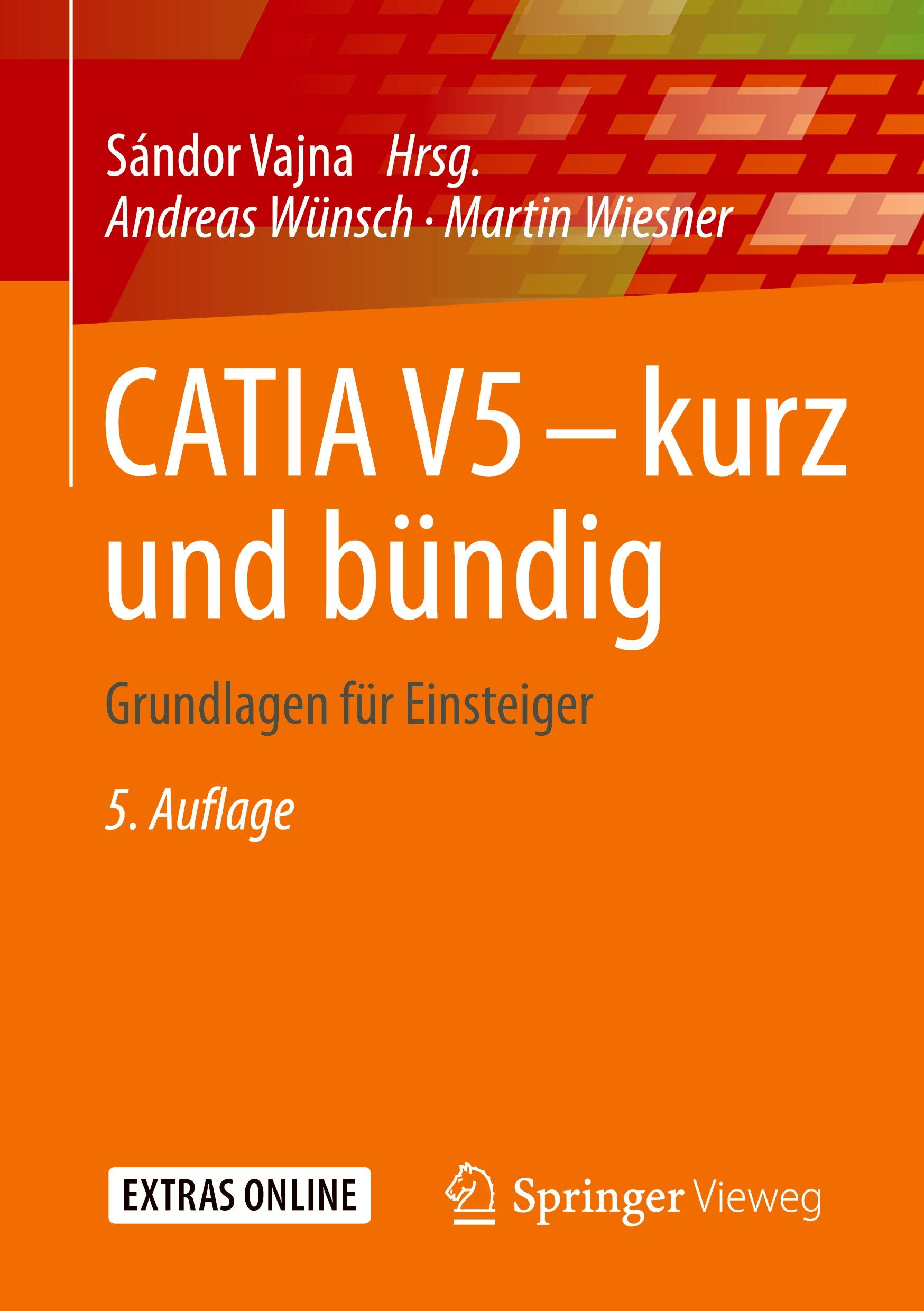 Vorderes Coverbild CATIA V5 ¿ kurz und bündig