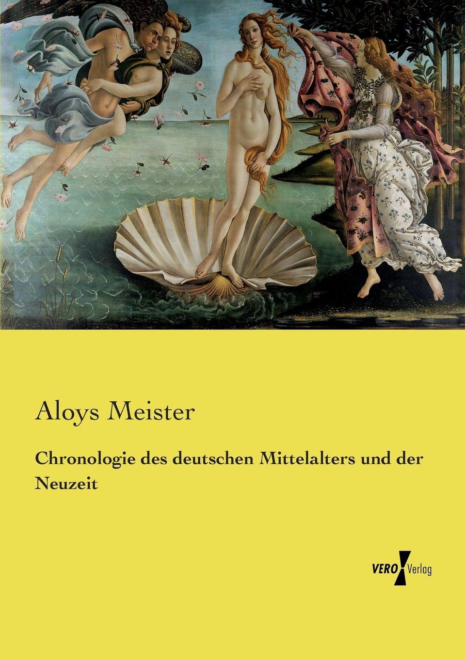 Vorderes Coverbild Chronologie des deutschen Mittelalters und der Neuzeit