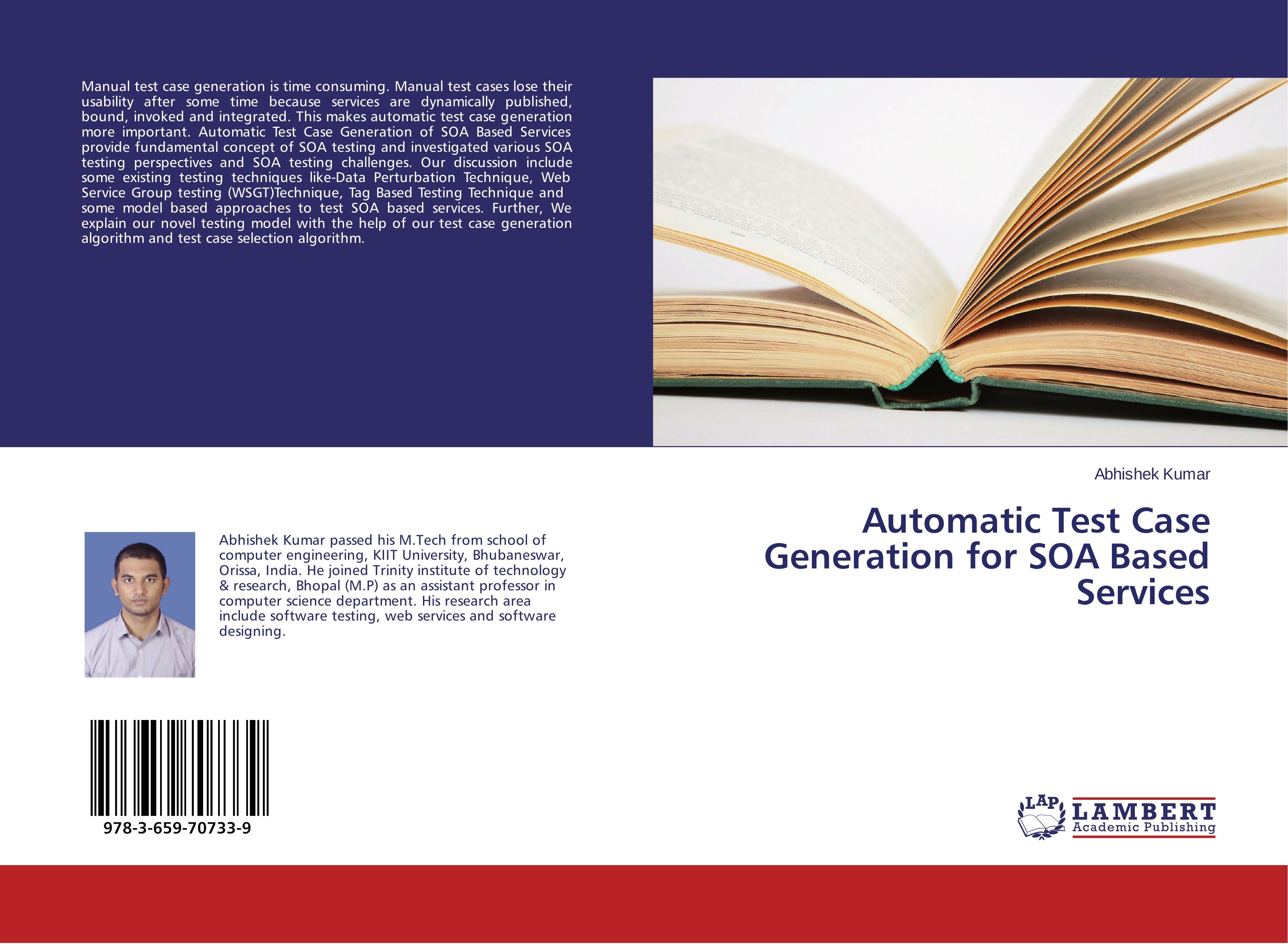 Vorderes Coverbild Automatic Test Case Generation for SOA Based Services