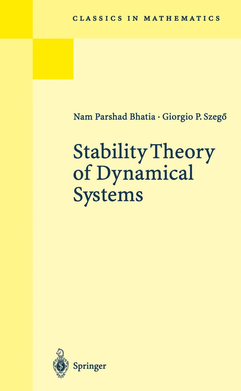 Vorderes Coverbild Stability Theory of Dynamical Systems