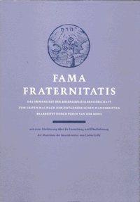 Vorderes Coverbild Fama Fraternitatis