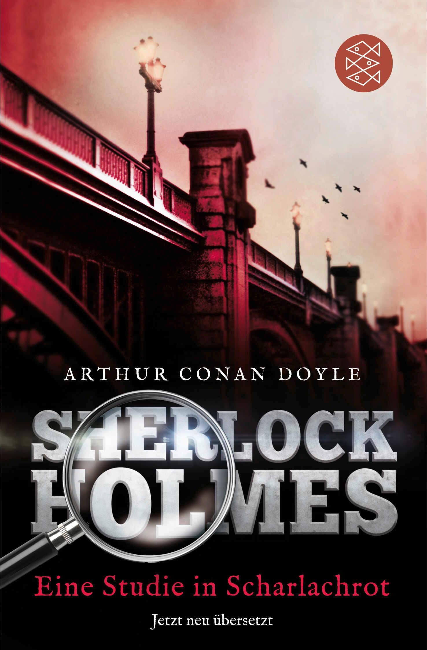 Vorderes Coverbild Sherlock Holmes - Eine Studie in Scharlachrot