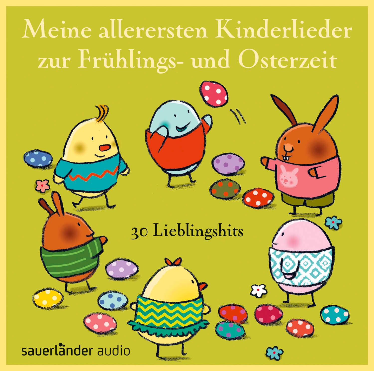 Vorderes Coverbild Meine allerersten Kinderlieder zur Frühlings- und Osterzeit