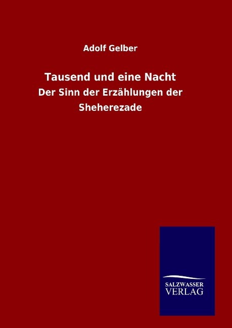 Vorderes Coverbild Tausend und eine Nacht
