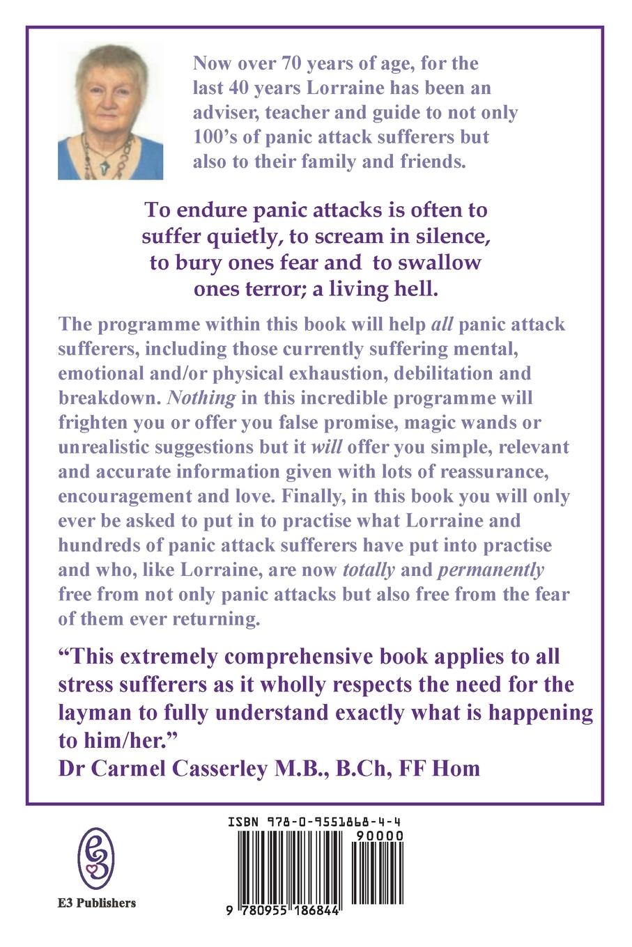 Rückseitencover Panic Attacks Five Steps to Freedom