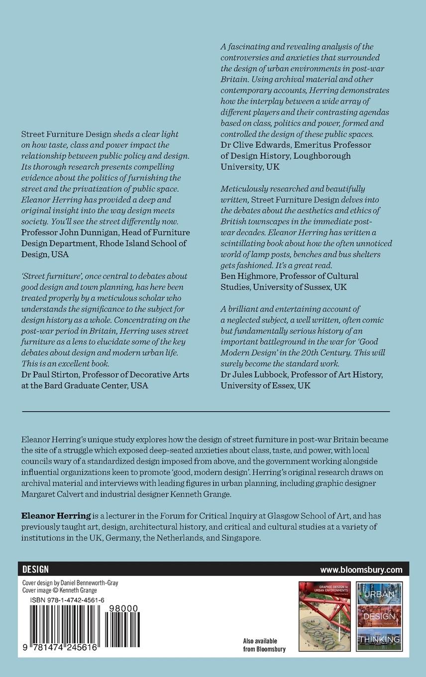 Rückseitencover Street Furniture Design