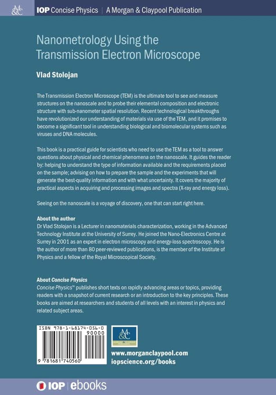 Rückseitencover Nanometrology Using the Transmission Electron Microscope
