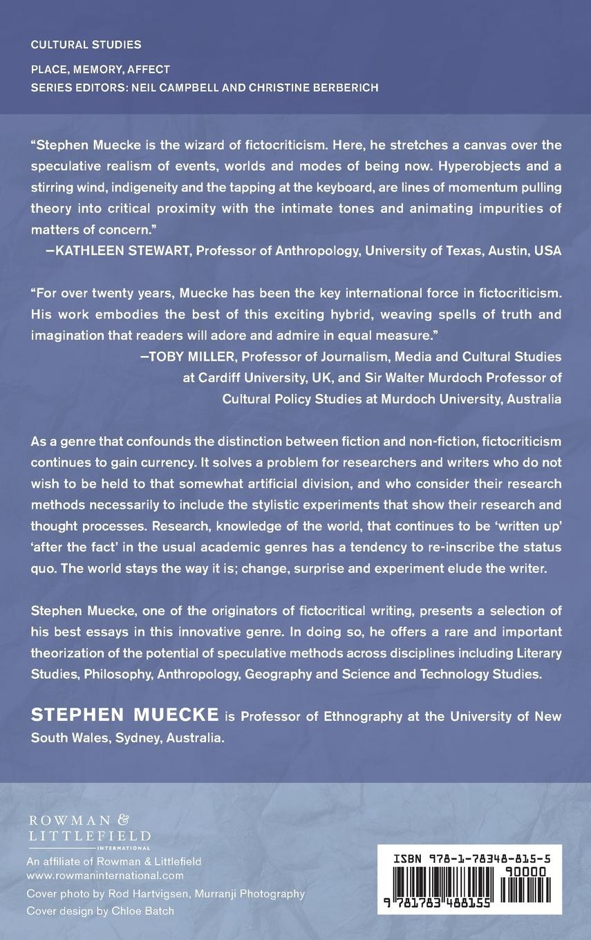 Rückseitencover Mother's Day Protest and Other Fictocritical Essays