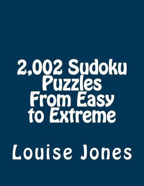 Vorderes Coverbild 2,002 Sudoku Puzzles From Easy to Extreme
