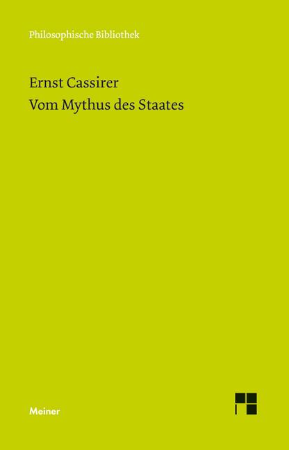 Vorderes Coverbild Vom Mythus des Staates