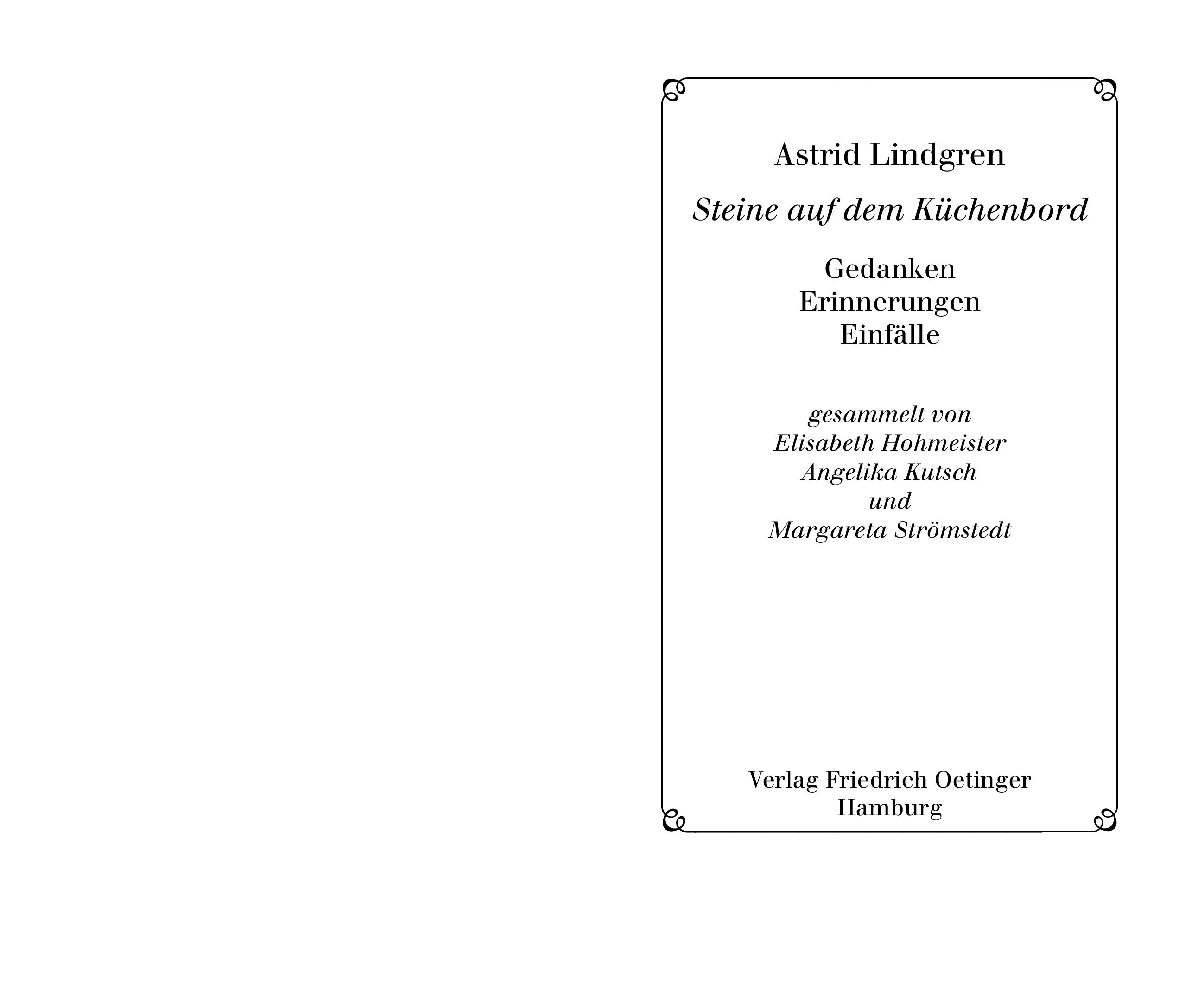 Beispielinhalt (Bild) Steine auf dem Küchenbord