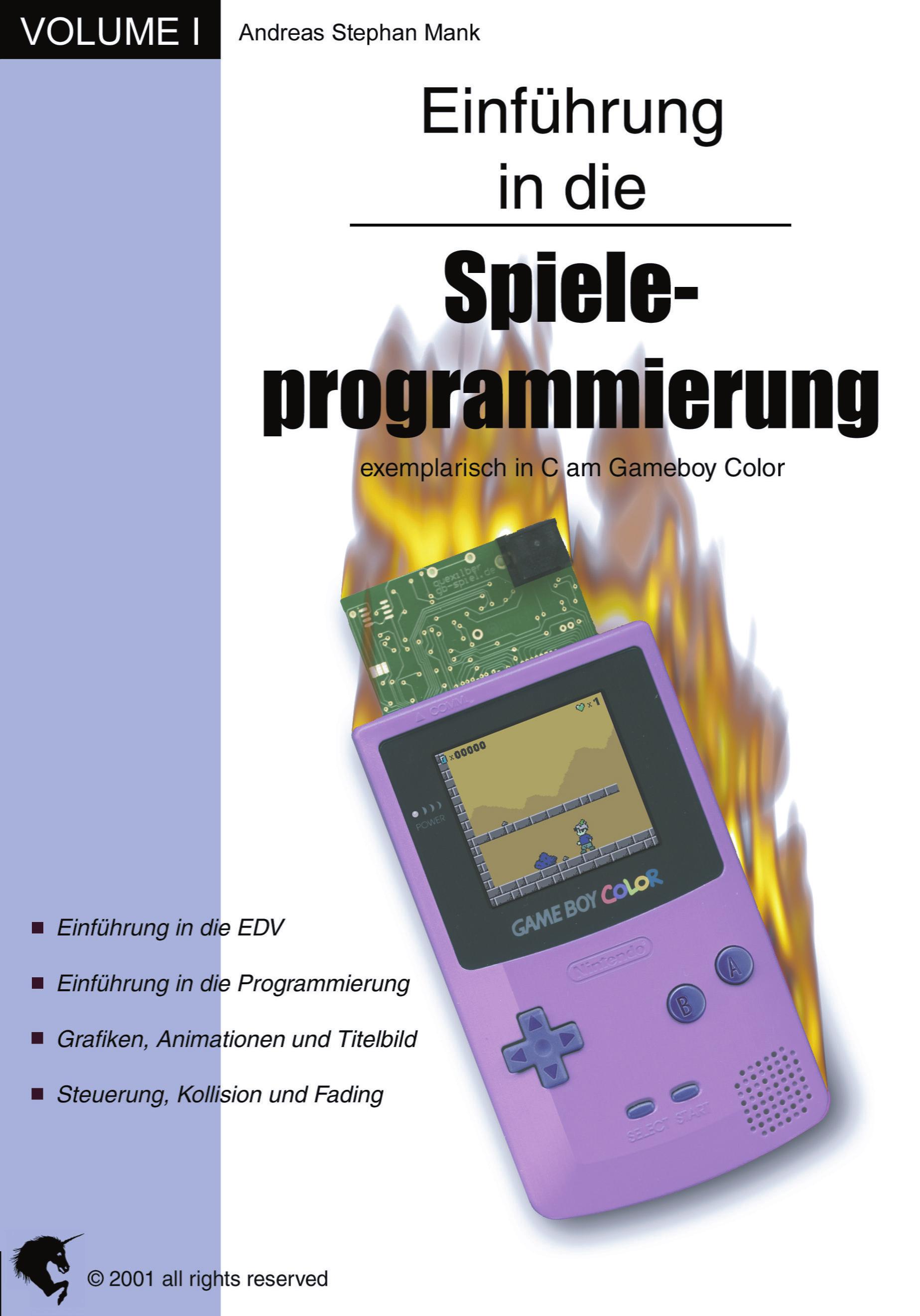 Vorderes Coverbild Einführung in die Spieleprogrammierung