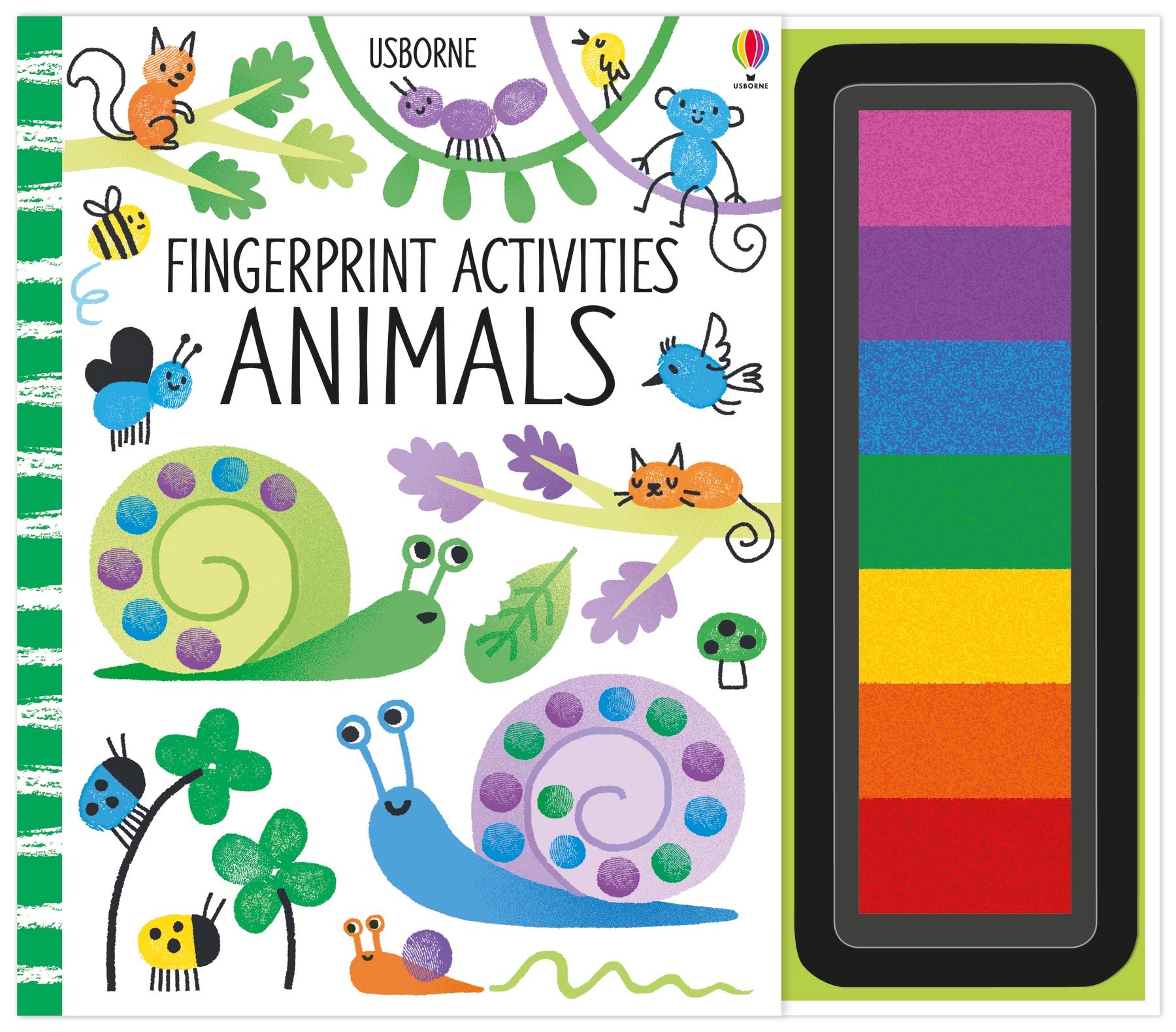 Vorderes Coverbild Fingerprint Activities: Animals